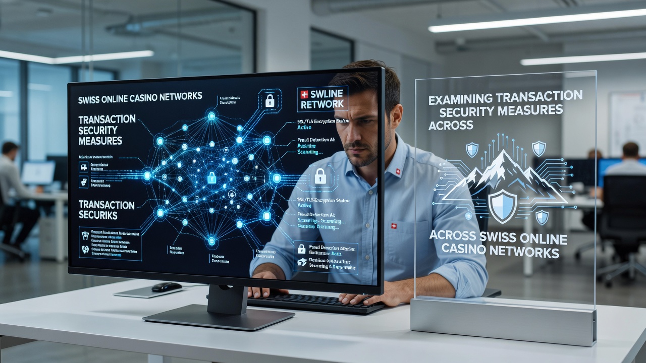 Detailed view of multi-factor authentication and tokenized payment processing used in Swiss casino networks